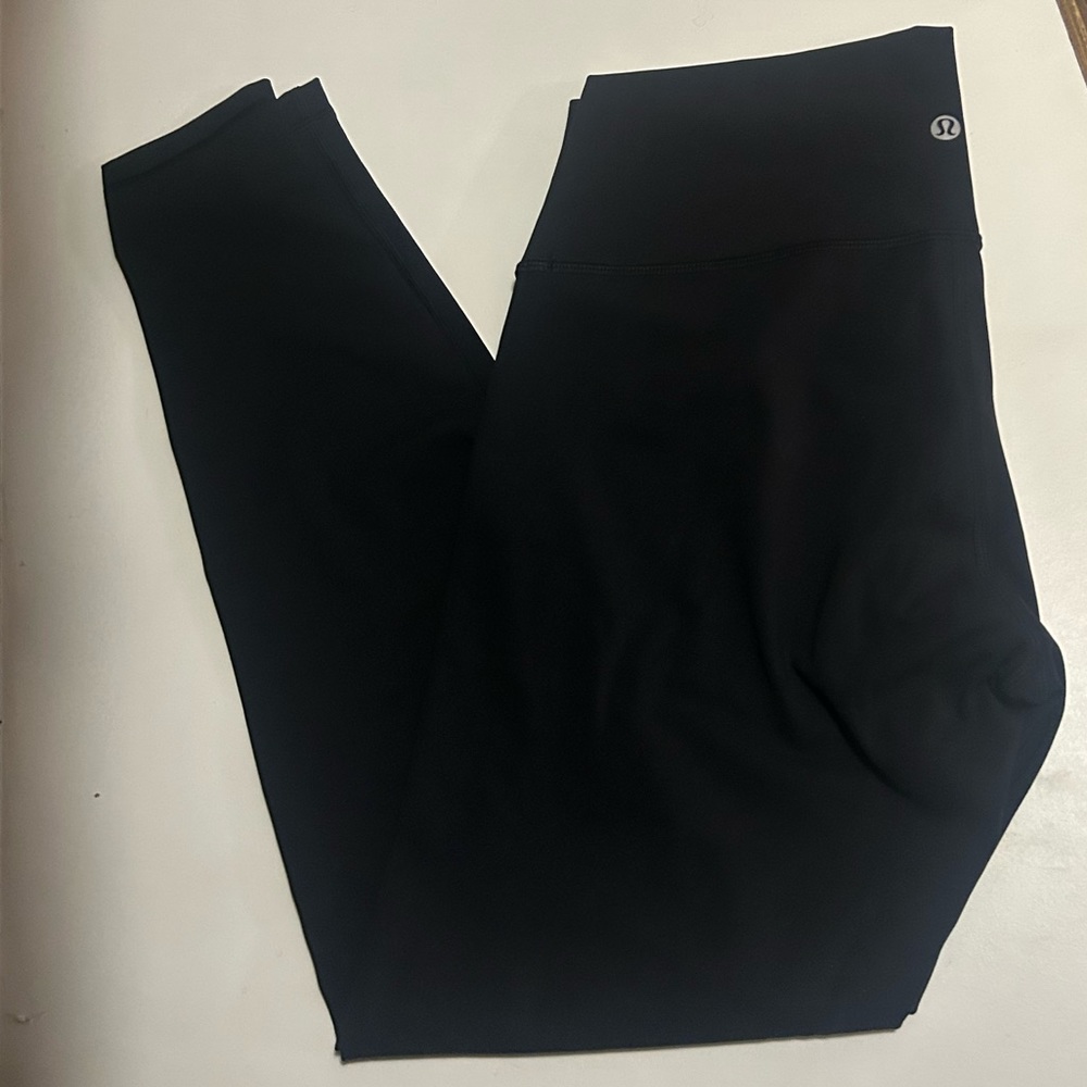 LULULEMON Wunder Under high rise tight 28” Black